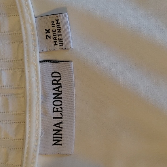 NWT Women's Ivory Plus Size Tank Top 2X - Picture 5 of 13